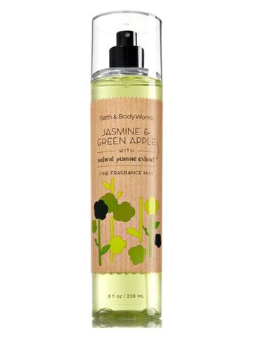 Bath Body Works Jasmine & Green Apple fragrance bottle