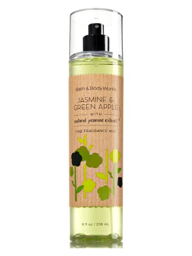 Bath Body Works Jasmine & Green Apple fragrance bottle