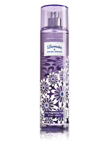 Bath Body Works Lavender & Spring Apricot fragrance bottle