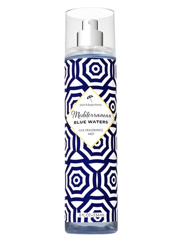 Bath Body Works Mediterranean Blue Waters fragrance bottle