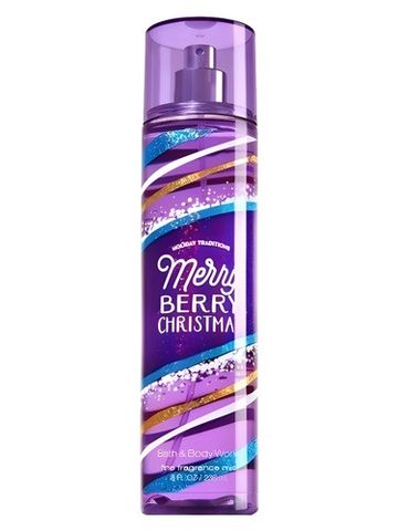 Bath Body Works Merry Berry Christmans fragrance bottle