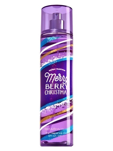 Bath Body Works Merry Berry Christmans fragrance bottle