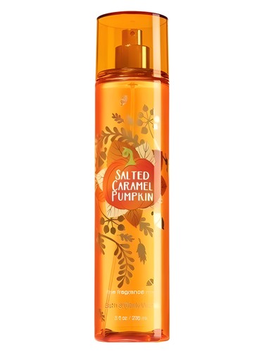 Bath Body Works Salted Caramel Pumpkin fragrance bottle