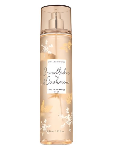 Bath Body Works Snowflakes & Cashmere fragrance bottle