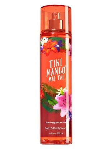 Bath Body Works Tiki Mango Mai Tai fragrance bottle
