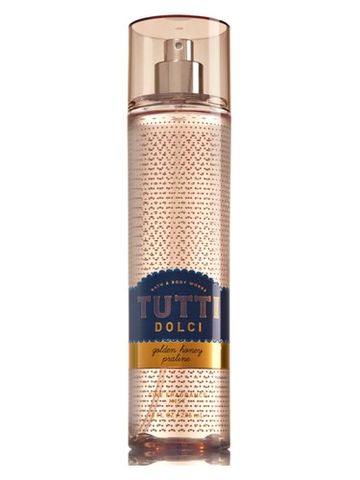 Bath Body Works Tutti Dolci Golden Honey Praline fragrance bottle