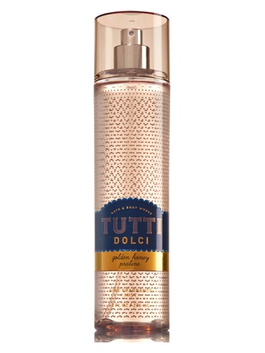 Bath Body Works Tutti Dolci Golden Honey Praline fragrance bottle