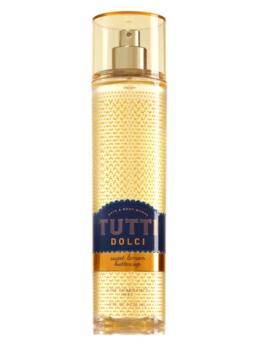 Bath Body Works Tutti Dolci Sweet Lemon Buttercup fragrance bottle