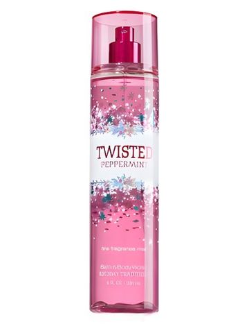 Bath Body Works Twisted Peppermint fragrance bottle