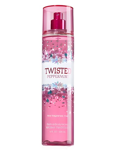 Bath Body Works Twisted Peppermint fragrance bottle
