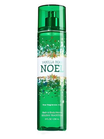 Bath Body Works Vanilla Bean Noel fragrance bottle
