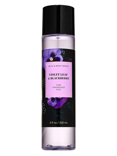 Bath Body Works Violet Leaf & Blackberry fragrance bottle