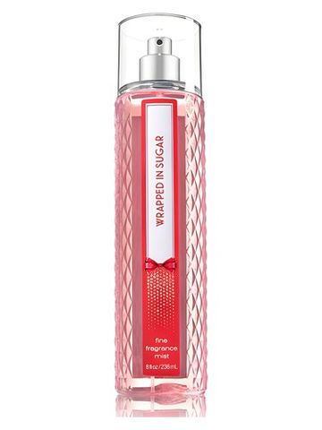 Bath Body Works Wrapped In Sugar fragrance bottle