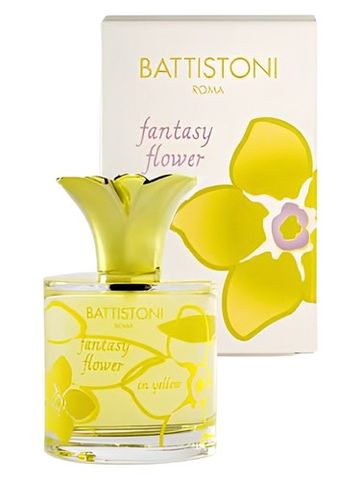 Battistoni Fantasy Flower In Yellow fragrance bottle