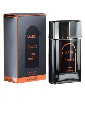 Battistoni Marte Collezione Privata Cuoio & Patchouly fragrance bottle