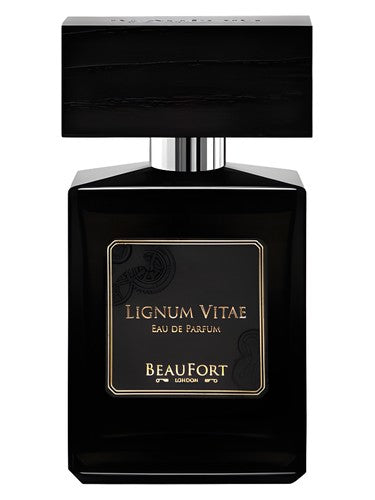BeauFort London Lignum Vitae fragrance bottle