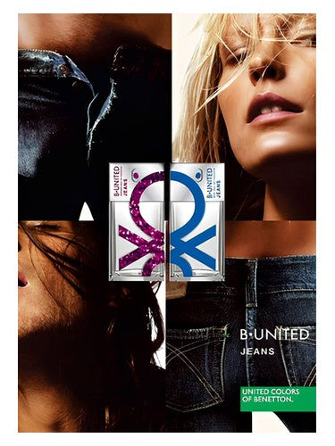 Benetton B. United Jeans Woman fragrance bottle