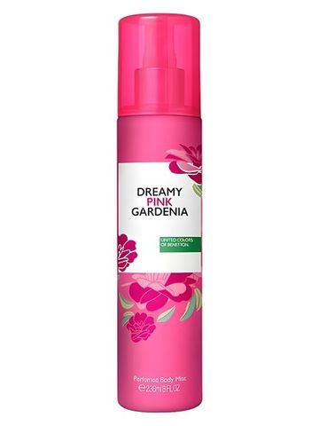 Benetton Dreamy Pink Gardenia fragrance bottle