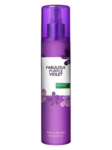 Benetton Fabulous Purple Violet fragrance bottle
