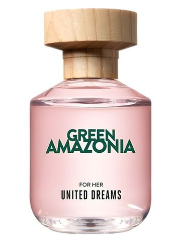 Benetton Green Amazonia for Her fragrance bottle