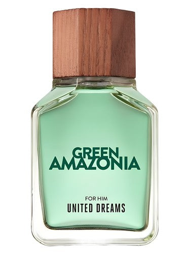 Benetton Green Amazonia for Him fragrance bottle