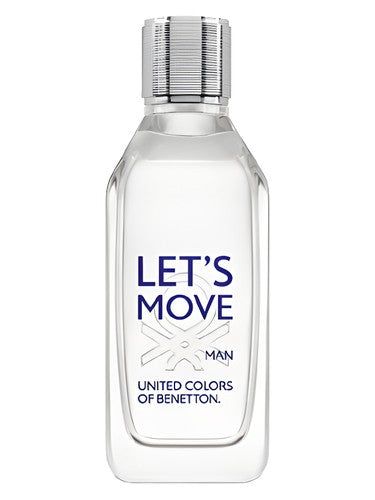 Benetton Let's Move fragrance bottle