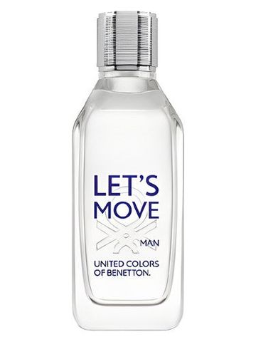 Benetton Let's Move fragrance bottle