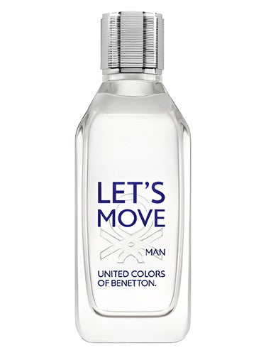 Benetton Let's Move fragrance bottle
