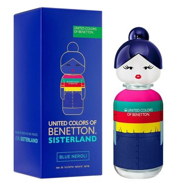 Benetton Sisterland Blue Neroli EDT fragrance bottle
