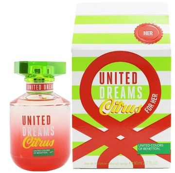 Benetton United Dreams Citrus EDT fragrance bottle