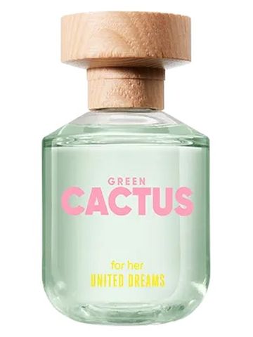 Benetton United Dreams Green Cactus For Her fragrance bottle