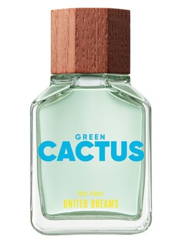 Benetton United Dreams Green Cactus For Him fragrance bottle