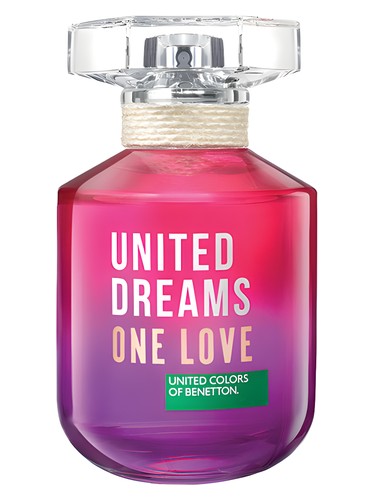 Benetton United Dreams One Love 2019 fragrance bottle