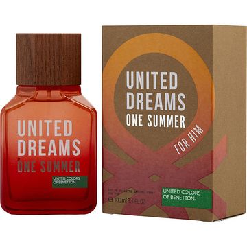 Benetton United Dreams One Summer EDT fragrance bottle