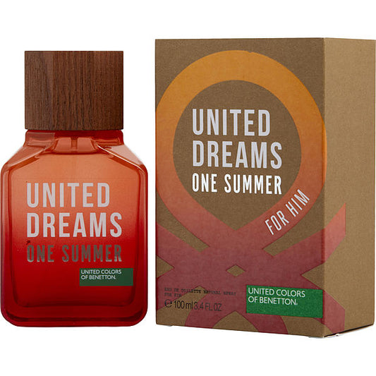 Benetton United Dreams One Summer EDT fragrance bottle