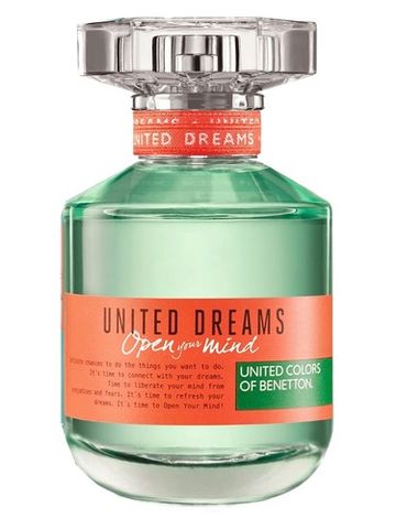 Benetton United Dreams Open Your Mind fragrance bottle