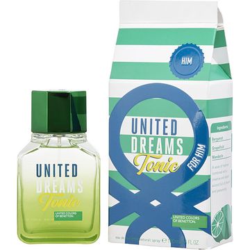 Benetton United Dreams Tonic EDT fragrance bottle
