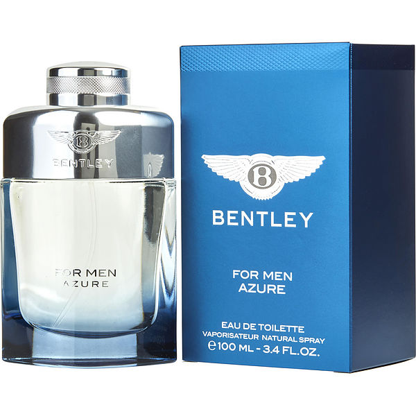 Bentley Azure EDT fragrance bottle