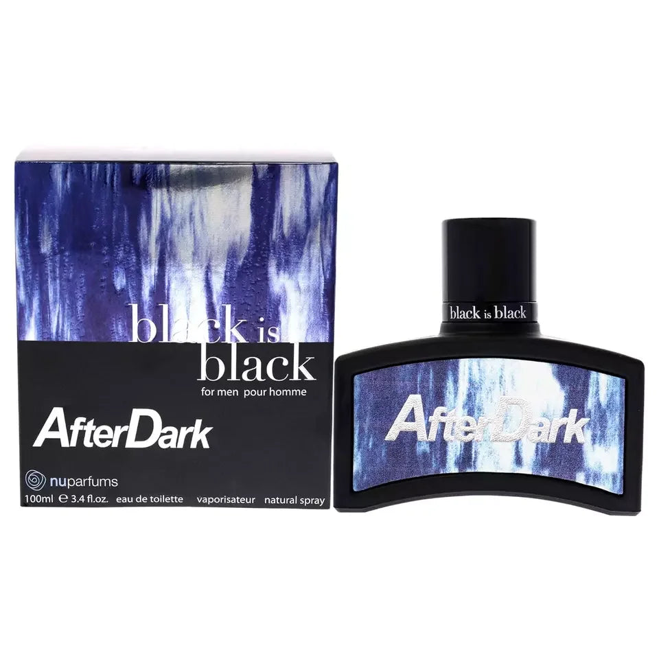 Black Is Black After Dark EDT fragrance bottle