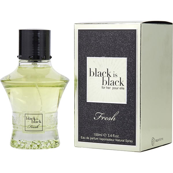 Black is Black Fresh EDP fragrance bottle