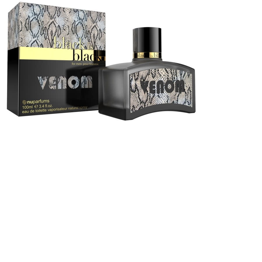 Black Is Black Venom EDT fragrance bottle