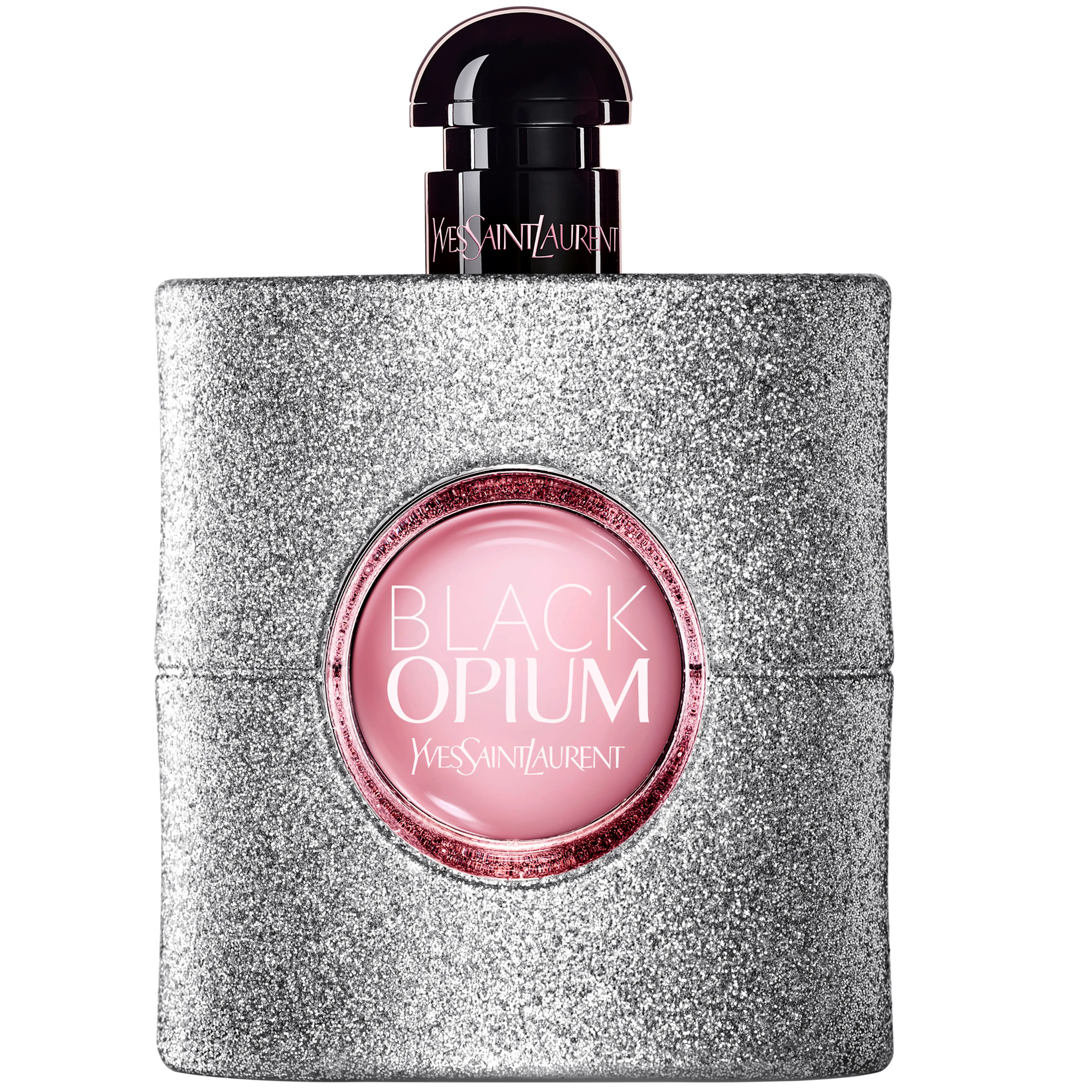 Black Opium Glitter EDP fragrance bottle