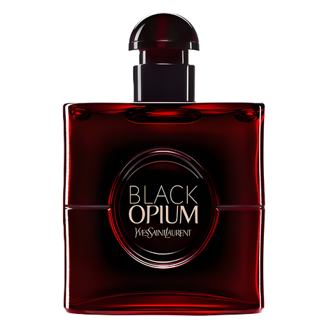 YSL Black Opium Over Red with Maison Alhambra Opera Rouge and Lattafa Mayar Cherry Intense
