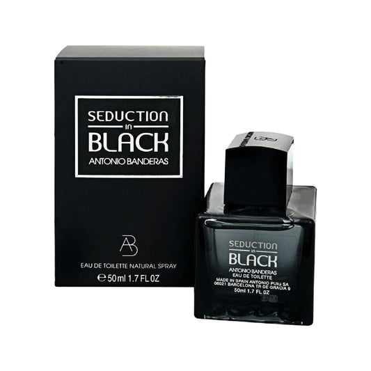 Black Seduction EDT fragrance bottle