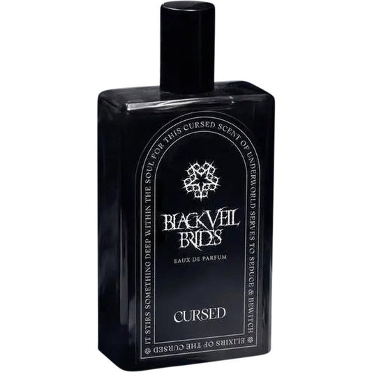 Cursed Black Veil Brides fragrance bottle