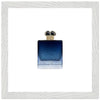 Blue Wooden Framed Poster With Premium Semi-Glossy Paper - Chaos Fragrances