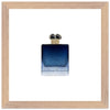 Blue Wooden Framed Poster With Premium Semi-Glossy Paper - Chaos Fragrances