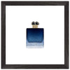 Blue Wooden Framed Poster With Premium Semi-Glossy Paper - Chaos Fragrances