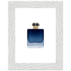 Blue Wooden Framed Poster With Premium Semi-Glossy Paper - Chaos Fragrances