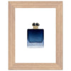 Blue Wooden Framed Poster With Premium Semi-Glossy Paper - Chaos Fragrances